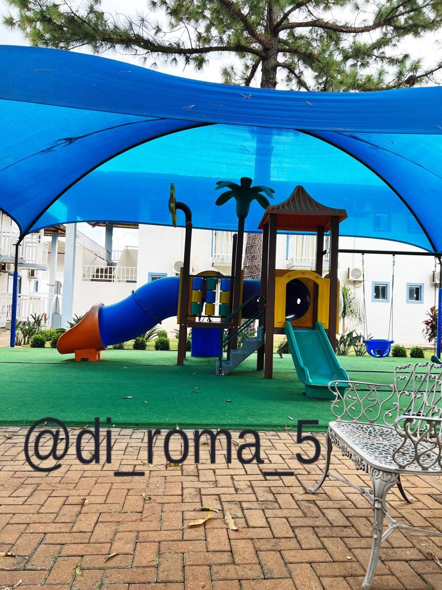 Apto Completo Com Parque Aquatico 24 Horas Lacqua Diroma Caldas Novas Zewnętrze zdjęcie